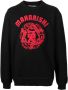 Maharishi Sweater met logoprint Zwart - Thumbnail 1