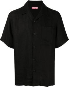 Maharishi Overhemd met korte mouwen Zwart