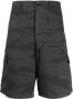 Maharishi Shorts met camouflageprint Zwart - Thumbnail 1