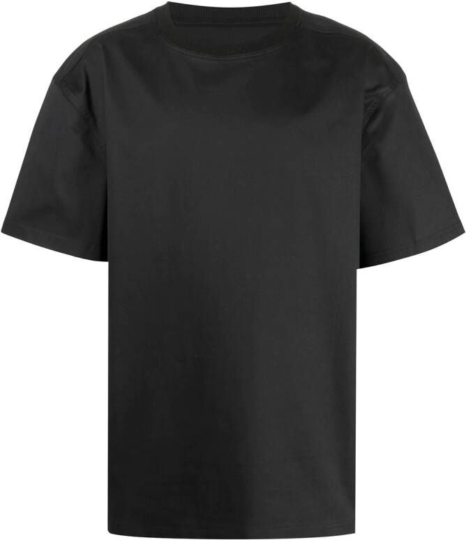 Maharishi T-shirt met gestructureerde schouders Zwart