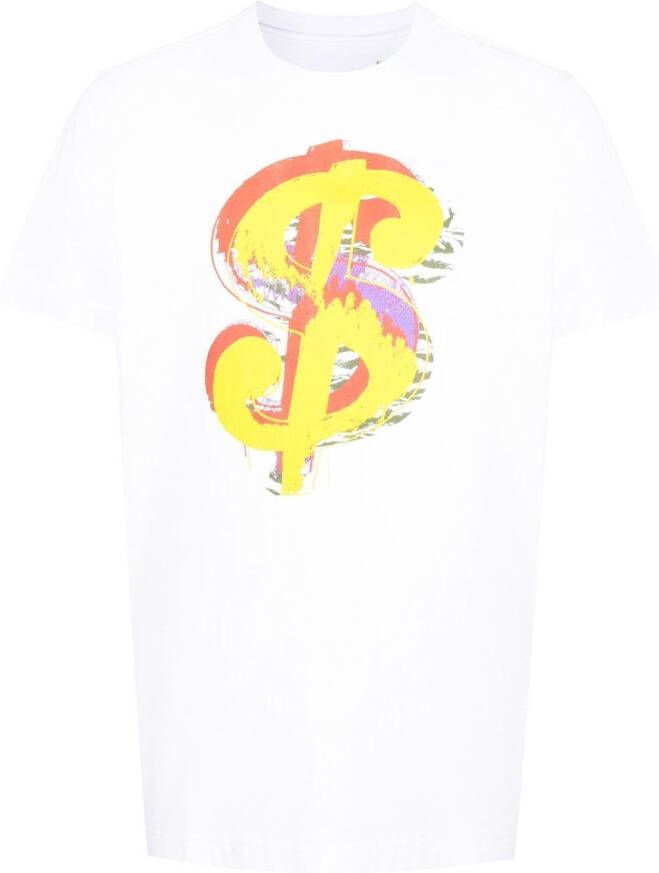 Maharishi T-shirt met grafische print Wit