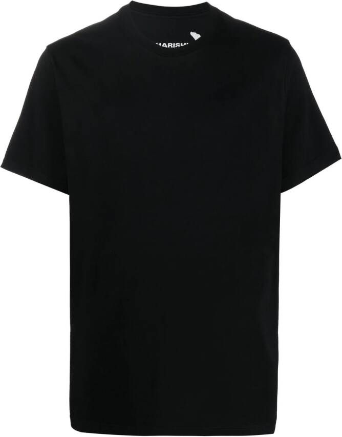 Maharishi T-shirt met print Zwart