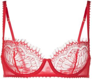 Maison Close Bh met kant Rood