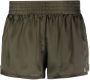 Maison Close Zijden boxershorts Groen - Thumbnail 1