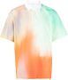 Maison Kitsuné Poloshirt met abstracte print Groen - Thumbnail 1