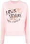 Maison Kitsuné Sweater met ronde hals Roze - Thumbnail 1