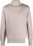 Maison Kitsuné Fijngebreide coltrui Beige - Thumbnail 1