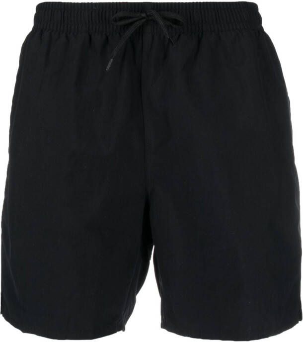 Maison Kitsuné Shorts met motief Zwart
