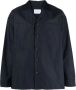 Maison Kitsuné Overhemd met geborduurd logo Blauw - Thumbnail 1