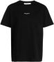 Maison Kitsuné T-shirt met logoprint Zwart - Thumbnail 1