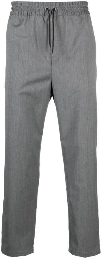Maison Kitsuné Broek met trekkoord Grijs