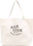 Maison Kitsuné Shopper met logoprint Beige - Thumbnail 1
