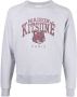 Maison Kitsuné Sweater met logoprint Grijs - Thumbnail 1