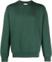 Maison Kitsuné Sweater met patch Groen - Thumbnail 1