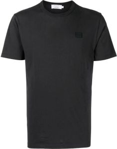 Maison Kitsuné T-shirt met logopatch Zwart