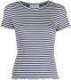 Maison Labiche Gestreept T-shirt Blauw - Thumbnail 1