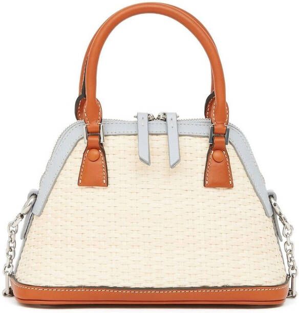 Maison Margiela 5AC Classique kleine tas met handgreep Beige
