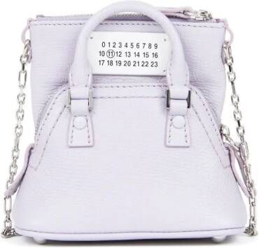 Maison Margiela 5AC Classique Baby tas met handgreep Paars
