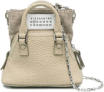 Maison Margiela 5AC Classique Baby tas met handgreep Beige