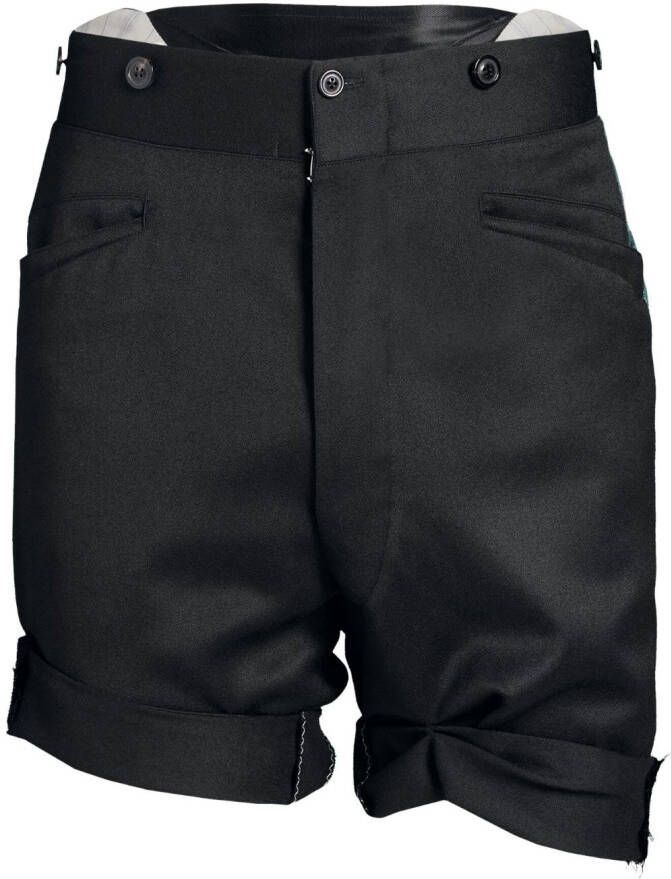 Maison Margiela High waist shorts Zwart