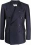 Maison Margiela Blazer met dubbele rij knopen Zwart - Thumbnail 1