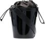 Maison Margiela Medium Fire leren bucket-tas Zwart - Thumbnail 1