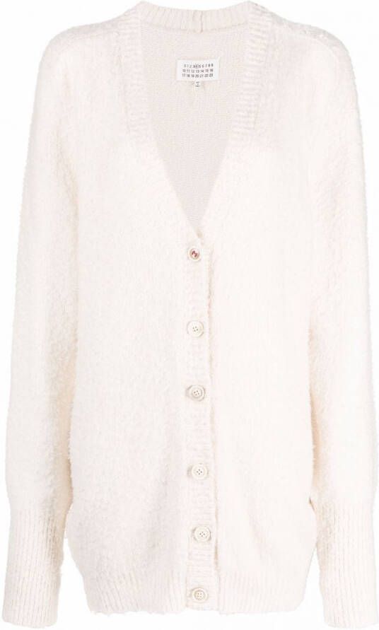 Maison Margiela Button-up vest Wit