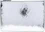 Maison Margiela Clutch met stiksels Zilver - Thumbnail 1