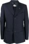 Maison Margiela Colbert met enkele rij knopen Blauw - Thumbnail 1