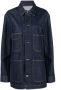 Maison Margiela Jack met contrasterend stiksel Blauw - Thumbnail 1