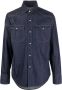 Maison Margiela Denim overhemd Blauw - Thumbnail 1