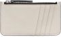 Maison Margiela Leren pasjeshouder met vier stiksels Beige - Thumbnail 1
