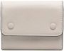 Maison Margiela Leren portemonnee met vier stiksels Beige - Thumbnail 1