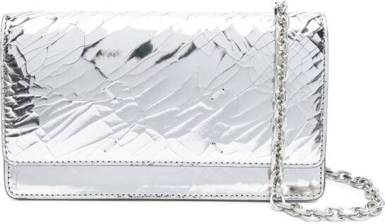 Maison Margiela Portemonnee met ketting Zilver
