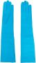 Maison Margiela Leren handschoenen Blauw - Thumbnail 1