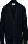Maison Margiela Donegal vest met V-hals Blauw - Thumbnail 1