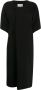 Maison Margiela Geplooide T-shirtjurk Zwart - Thumbnail 1