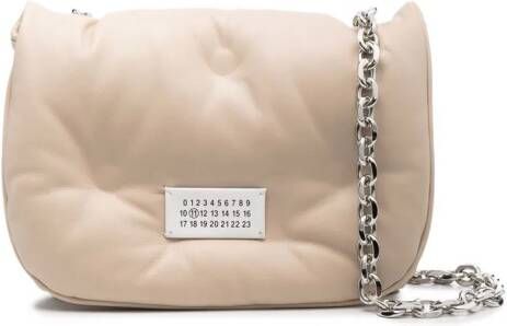 Maison Margiela Glam Slam schoudertas Beige