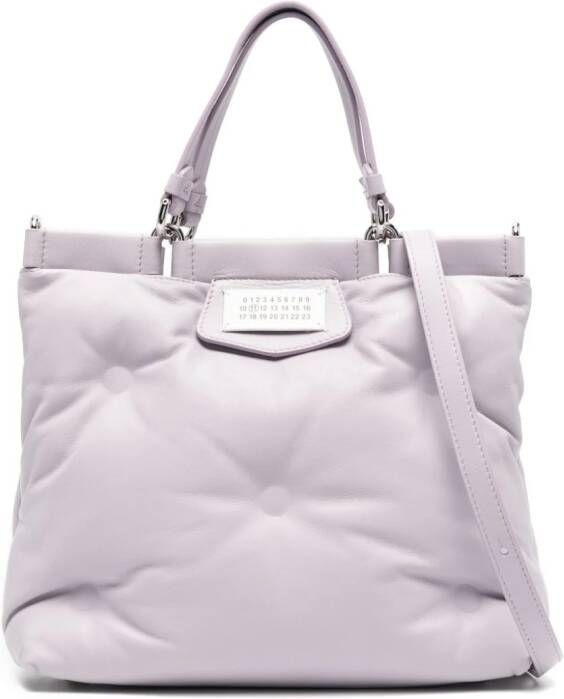Maison Margiela Glam Slam kleine shopper Paars