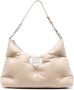 Maison Margiela Glam Slam Hobo medium schoudertas Beige - Thumbnail 1
