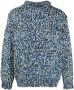 Maison Margiela Grofgebreide coltrui Blauw - Thumbnail 1