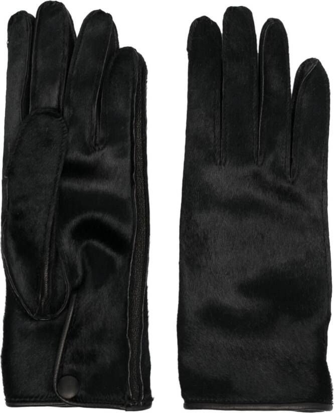 Maison Margiela Handschoenen met logo Zwart