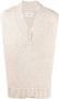 Maison Margiela Hemd met gerafeld detail Beige - Thumbnail 1