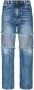 Maison Margiela High waist boyfriend jeans Blauw - Thumbnail 1