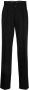 Maison Margiela Wollen broek met visgraatpatroon Zwart - Thumbnail 1