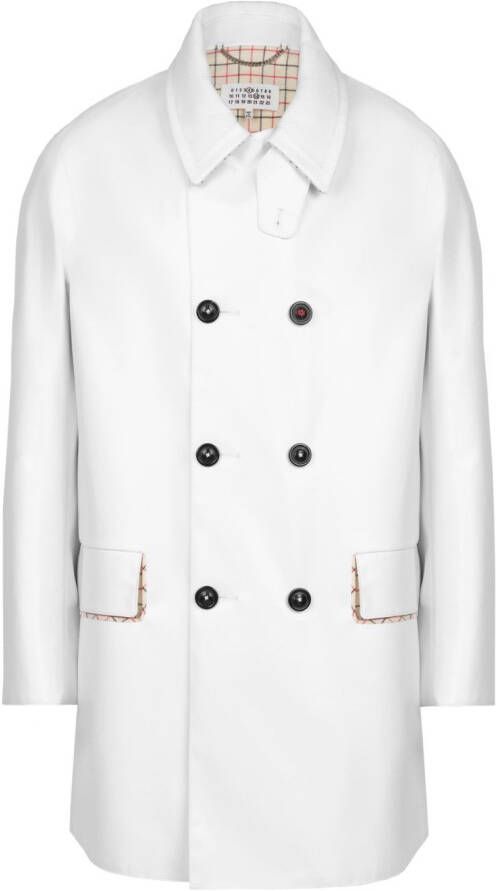 Maison Margiela Jas met dubbele rij knopen Wit