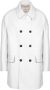 Maison Margiela Jas met dubbele rij knopen Wit - Thumbnail 1