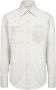 Maison Margiela Selvedge denim overhemd Beige - Thumbnail 1