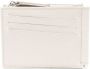 Maison Margiela Leren portemonnee met geldclip Beige - Thumbnail 1