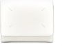 Maison Margiela Leren portemonnee met vier stiksels Wit - Thumbnail 1